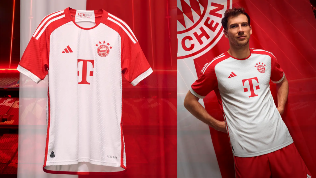 Exciting Bayern Munich 2023-24 Home Kit: Iconic Red & White Legacy